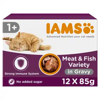 Morrisons Iams Delights Adult Land & Sea Gravy offer