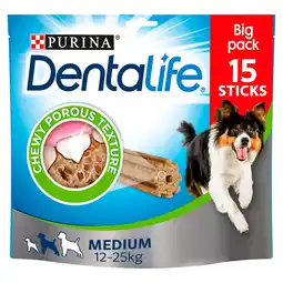 Morrisons Dentalife Chews Loyalty Pack For Medium Dogs offer