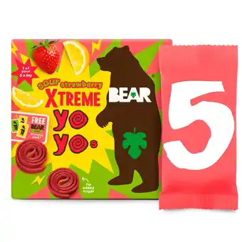 Morrisons BEAR Super Sour Yoyos Strawberry & Apple Multipack offer