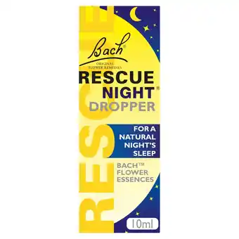 Morrisons Rescue Night Dropper offer