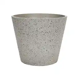 Morrisons Nutmeg Concrete Look Planter - Natural offer