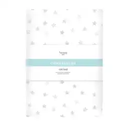 Morrisons Nutmeg Cot Bed Stars Printed Duvet Set offer