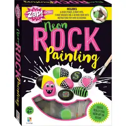 Morrisons Hinkler Neon Rock Painting Activity Set offer