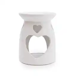 Morrisons Morrisons White Ceramic Heart Oil Burner offer