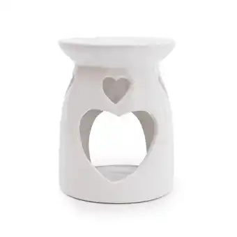 Morrisons Morrisons White Ceramic Heart Oil Burner offer