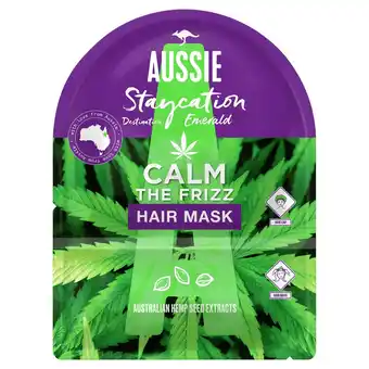 Morrisons Aussie Staycation Hair Mask & Cap Calm the Frizz offer