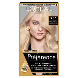 Morrisons L'Oreal Preference Baikal 9.13 offer