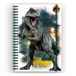 Morrisons Jurrasic A5 Wiro Notebook offer