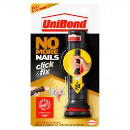 Morrisons Unibond No More Nails Click & Fix 30g offer