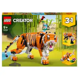 Morrisons Lego Creator Majestic Tiger 31129 offer