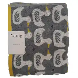 Morrisons Nutmeg Duck Design Bath Sheet offer