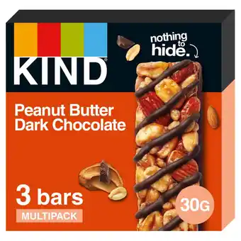 Morrisons KIND Peanut Butter Dark Chocolate Snack Bars Multipack offer