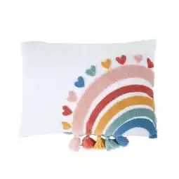 Morrisons Nutmeg Home Rainbow Cushion offer