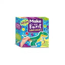 Morrisons Make & Paint Dinosaurs offer