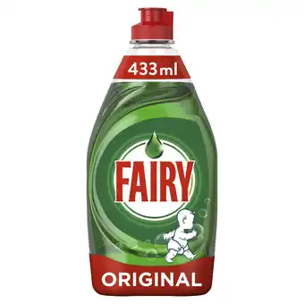 Morrisons Fairy Original Washing Up Liquid Green with LiftAction offer