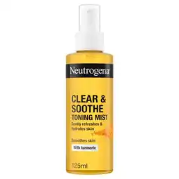 Morrisons Neutrogena Clear & Soothe Mist Toner offer