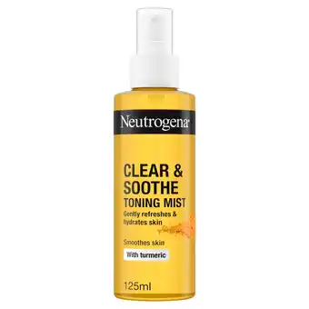 Morrisons Neutrogena Clear & Soothe Mist Toner offer