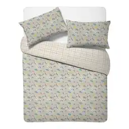 Morrisons Nutmeg Home Easy Care Butterfly King Duvet Set offer