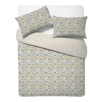 Morrisons Nutmeg Home Easy Care Butterfly King Duvet Set offer