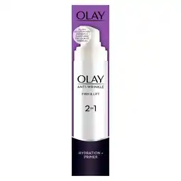 Morrisons Olay Anti Wrinkle Firm & Lift 2 In 1 Primer Serum offer