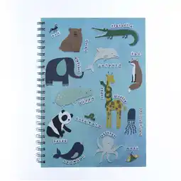 Morrisons Nutmeg Animal A4 Wiro Notebook offer