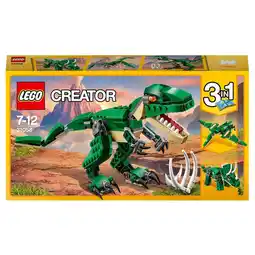 Morrisons Lego Creator Mighty Dinosaurs offer