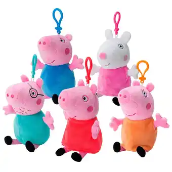 Morrisons Peppa Pig Plush Key Chain (CDU) offer