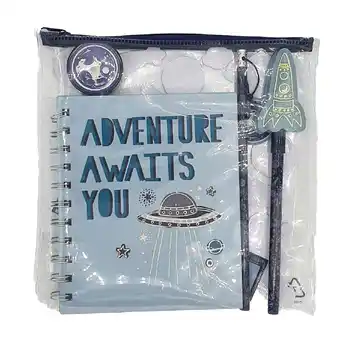 Morrisons Morrisons Space Design Stationery Pouch offer