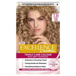 Morrisons L'oreal Excellence Creme Blonde Beige 7.31 offer