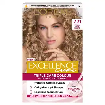 Morrisons L'oreal Excellence Creme Blonde Beige 7.31 offer