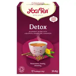 Morrisons Yogi Tea Detox Teabags offer