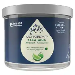 Morrisons Glade Aroma Calm Candle offer