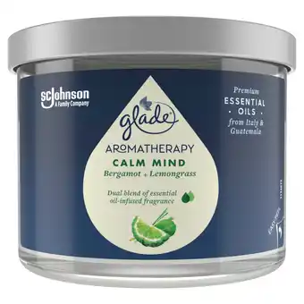 Morrisons Glade Aroma Calm Candle offer