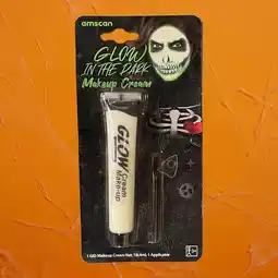 Morrisons Amscan Halloween Glow In The Dark Makeup Cream offer