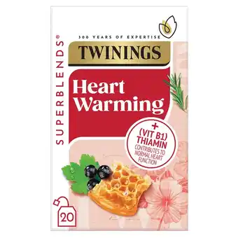 Morrisons Twinings Superblends Heartea 20 Bags offer