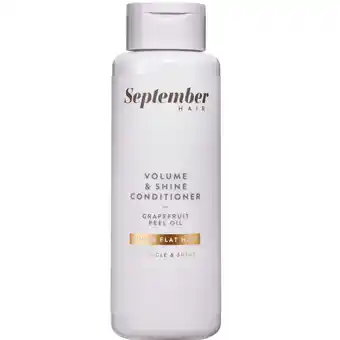 Morrisons September Hair Volume & Shine Conditioner Grapefruit Peel Oil offer