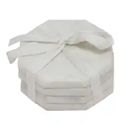 Morrisons Morrisons Marble Octagonal Coaster 4Pk offer