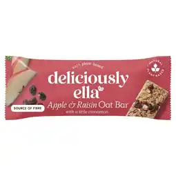 Morrisons Deliciously Ella Apple, Raisin & Cinnamon Oat Bar offer