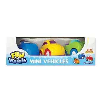 Morrisons Set Of 3 Mini Vehicles offer