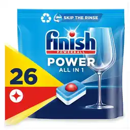 Morrisons Finish All In One Dishwasher Tablets Lemon 26 Tabs offer