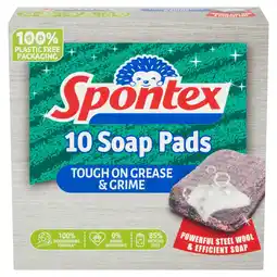 Morrisons Spontex Soap Filled Pads offer