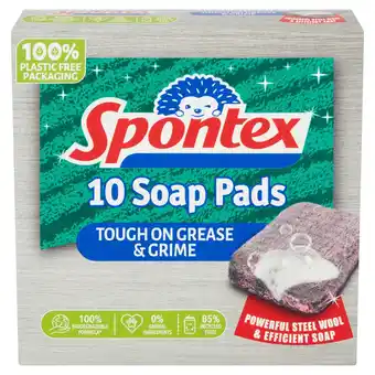 Morrisons Spontex Soap Filled Pads offer