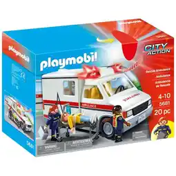 Morrisons Playmobil City Action Rescue Ambulance offer