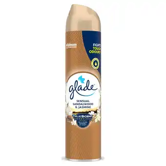 Morrisons Glade Bali Sandalwood and Jasmine Aerosol Spray Air Freshener offer