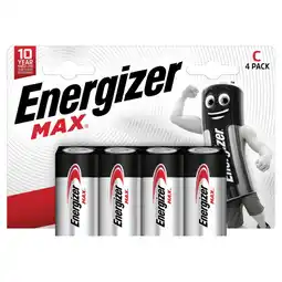 Morrisons Energizer Max C Batteries offer