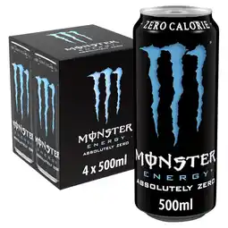 Morrisons Monster Energy Drink Absolutely Zero Sugar offer