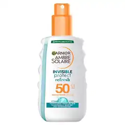 Morrisons Ambre Solaire Clear Spray Spf 50 offer