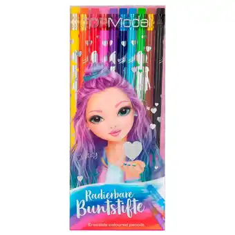 Morrisons Topmodel Erasable Coloured Pencils offer