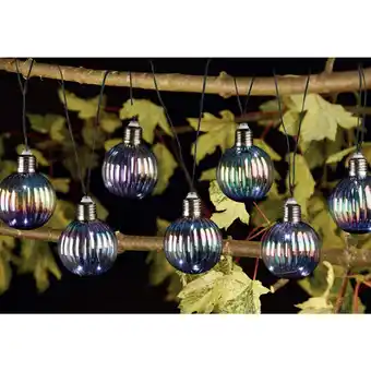 Morrisons Nutmeg 10 Iridescent Solar String Lights offer