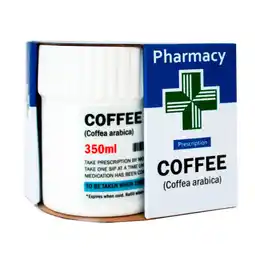 Morrisons Gift Republic Pill Pot Coffee Mug 390g offer